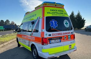 Rubata un’ambulanza della Croce Verde di Villastellone